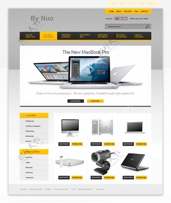 數(shù)字美學(xué)新篇章 探索現(xiàn)代數(shù)碼產(chǎn)品網(wǎng)頁模板的設(shè)計(jì)趨勢(shì)